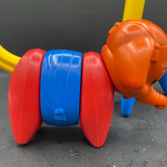 Vintage Tupperware Tupper Toys Zoo it Yourself Animals Giraffe Elephant 10 Piece - Picture 2 of 14